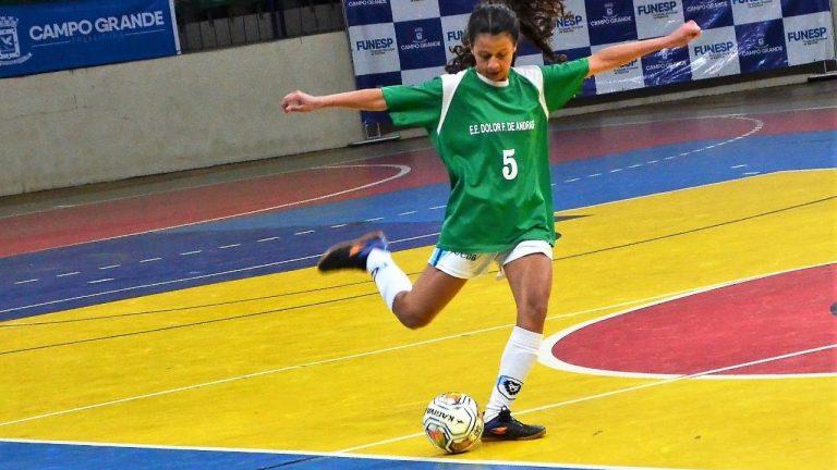 AMPO GRANDE SEDIA COPA DO MUNDO DE FUTEBOL DE SALÃO FEMININO NO GUANANDIZÃO.