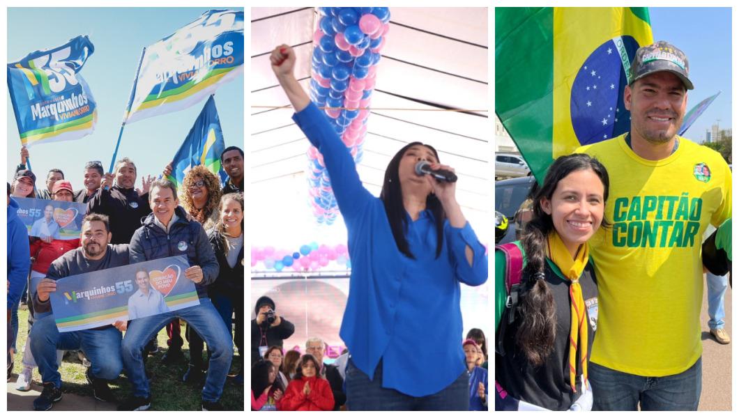 Eleições 2022: Eduardo Riedel patina, Rose Modesto e Contar no páreo e Marquinhos Trad e André Puccinelli brigam pela ponta. Eleições 2022: Eduardo Riedel patina, Rose Modesto e Contar no páreo e Marquinhos Trad e André Puccinelli brigam pela ponta.