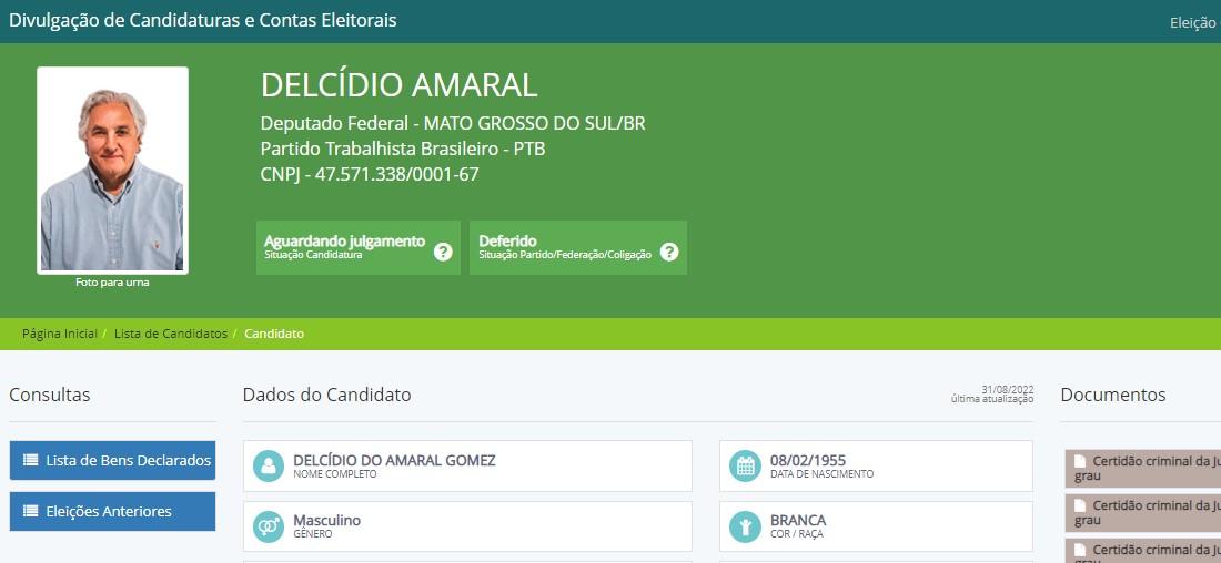 Após derrota no TRF3, Delcídio apela a outro TRF e obtém liminar para recuperar direitos políticos.