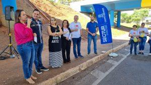 PREFEITURA E GRUPO AMOR VIDA PROMOVEM INTERVENÇÃO ARTÍSTICA EM PROL DA CAMPANHA DE PREVENÇÃO AO SUICÍDIO. PREFEITURA E GRUPO AMOR VIDA PROMOVEM INTERVENÇÃO ARTÍSTICA EM PROL DA CAMPANHA DE PREVENÇÃO AO SUICÍDIO.