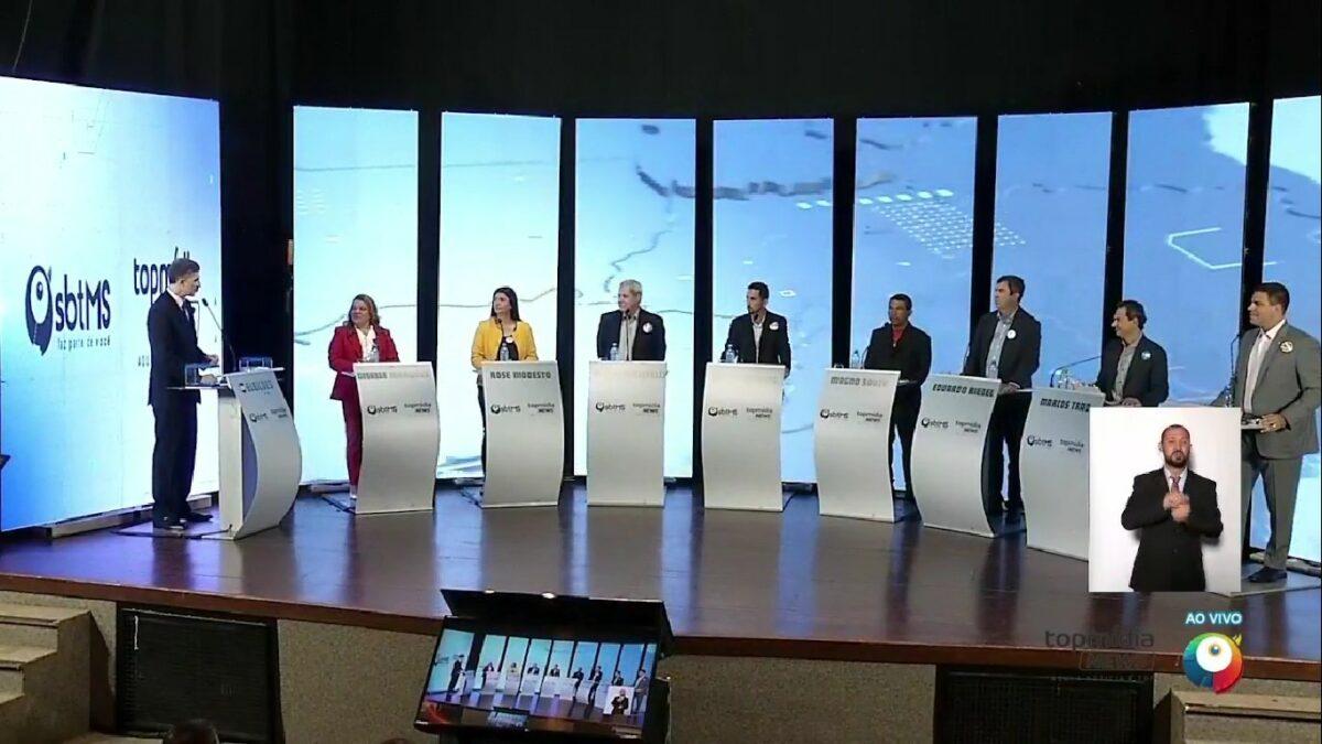Candidatos ao governo trocam alfinetadas e provocações sobre polarização entre Lula e Bolsonaro, corrupção e denúncias na campanha. Candidatos ao governo trocam alfinetadas e provocações sobre polarização entre Lula e Bolsonaro, corrupção e denúncias na campanha.