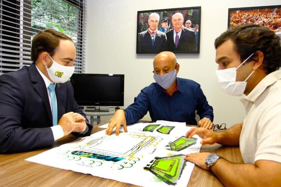 João César Mattogrosso conquistou R$ 4 milhões para a construção de quatro praças esportivas na Capital.