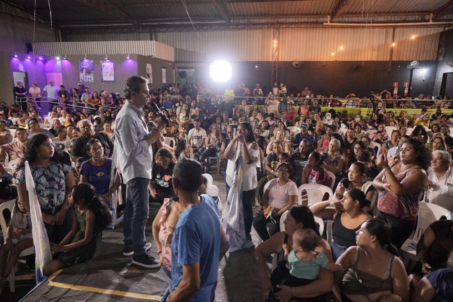 Marquinhos Trad reforça compromisso com a Região do Pantanal em encontro com centenas de corumbaenses. Marquinhos Trad reforça compromisso com a Região do Pantanal em encontro com centenas de corumbaenses.