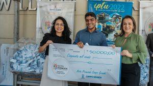 PREFEITURAPREFEITURA ENTREGA CARRO 0KM AOS GANHADORES DO IPTU DÁ PRÊMIOS E MAIS R$ 70 MIL DA NOTA PREMIADA CAMPO GRANDE.