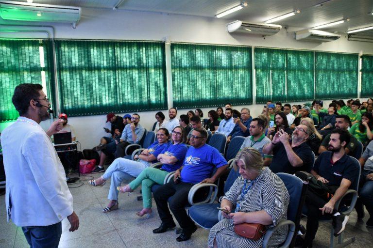 PREFEITURA LEVA PROJETO INOVADOR DAS INCUBADORAS PARA SEMANA NACIONAL DE CIÊNCIA E TECNOLOGIA.