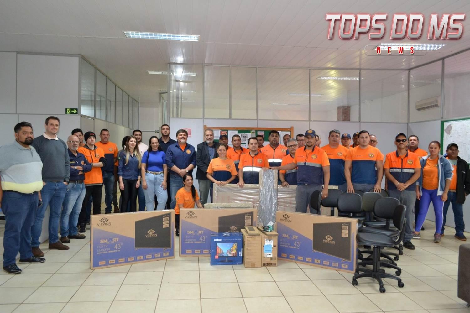 Defesa Civil Municipal em parceria com a Águas Guariroba  prevê entrega de dados sobre condições meteorológicas a concessionária de água.