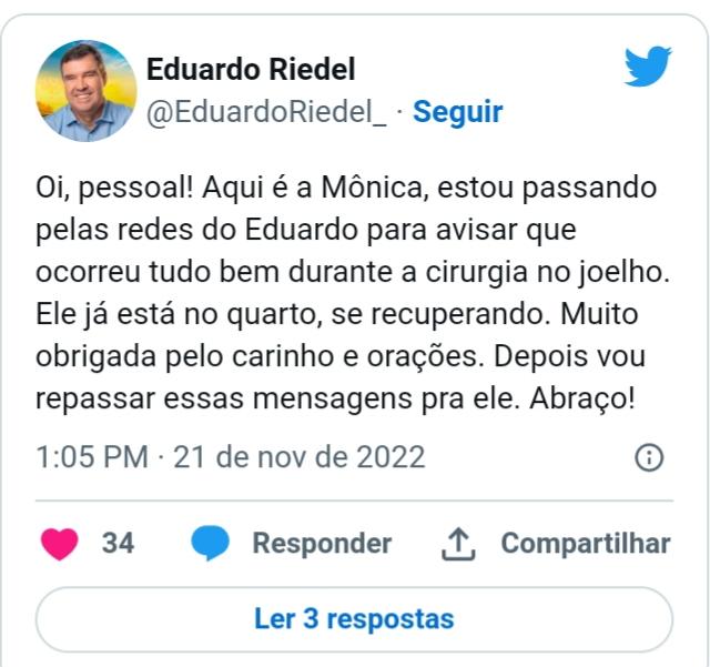 Governador eleito e ex-governador submetem a cirurgia e passam semana em recuperação.