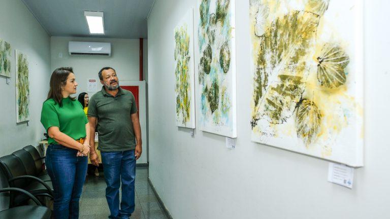 PAÇO MUNICIPAL RECEBE A EXPOSIÇÃO “MOVIMENTO IMPRESSO” DE REGIANE SPOLON.