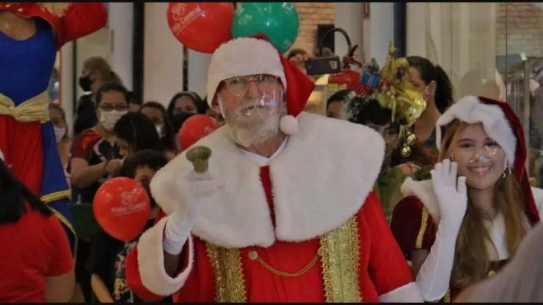 PAPAI NOEL CHEGA AO CENTRO DE CAMPO GRANDE TRAZENDO DESCONTOS PARA SERVIDORES MUNICIPAIS.