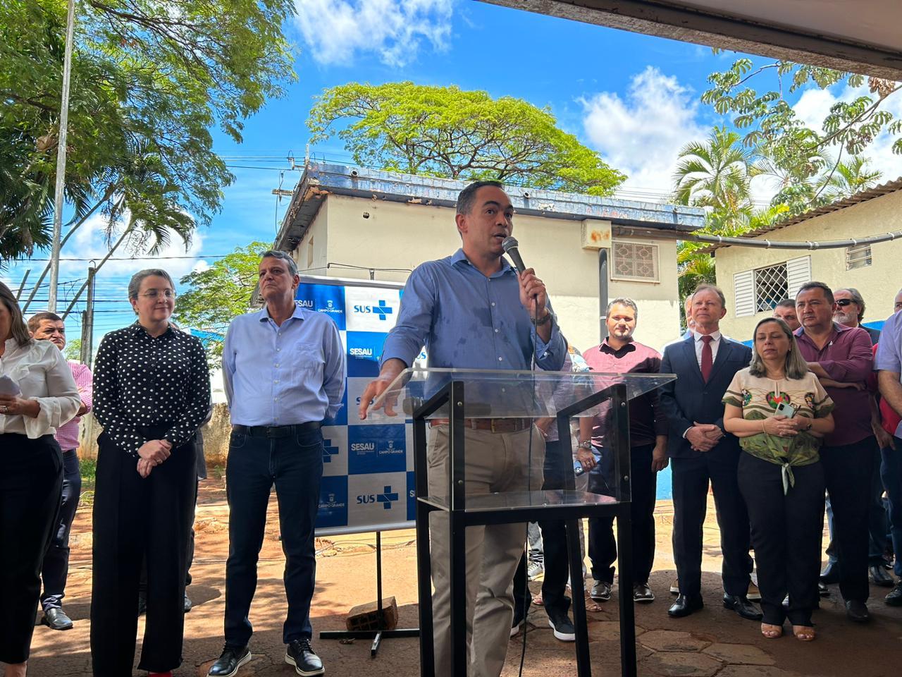 "Dificilmente, vocês vão me ver na Sesau, vocês vão me ver dentro das unidades de Saúde", diz Sandro  Benites 