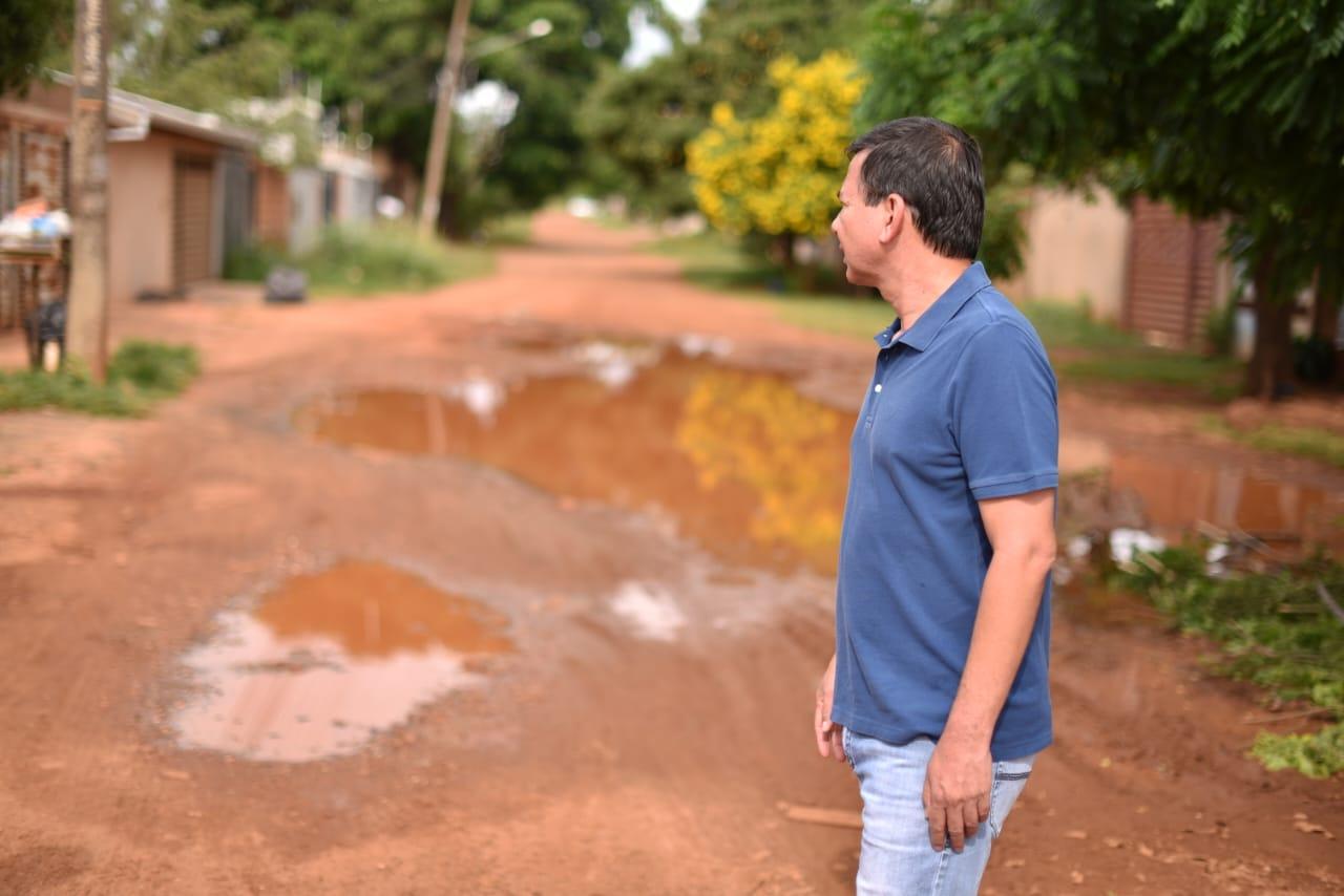 Sonho de asfalto no Jardim Nashville começa a se tornar realidade.