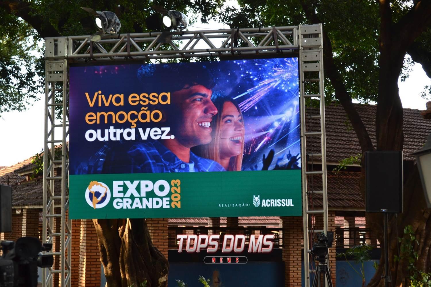 Expogrande 2023 confirma a volta dos shows para o Parque Laucídio Coelho