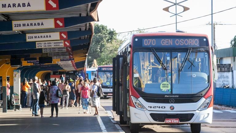 Apesar da piora no transporte coletivo, Campo Grande terá 4ª tarifa mais cara entre as capitais.
