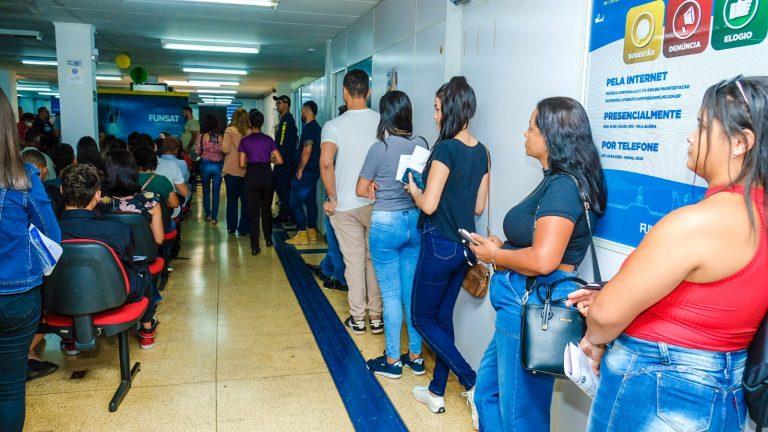 FUNSAT ABRE A SEMANA COM 1.235 VAGAS PARA 129 PROFISSÕES.