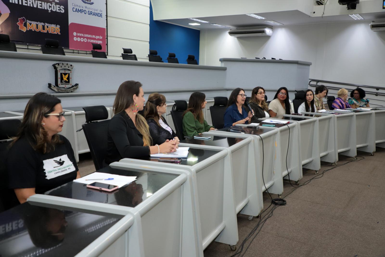 “O Direito das Mulheres à Cidade” é discutido em conferência na Câmara Municipal.