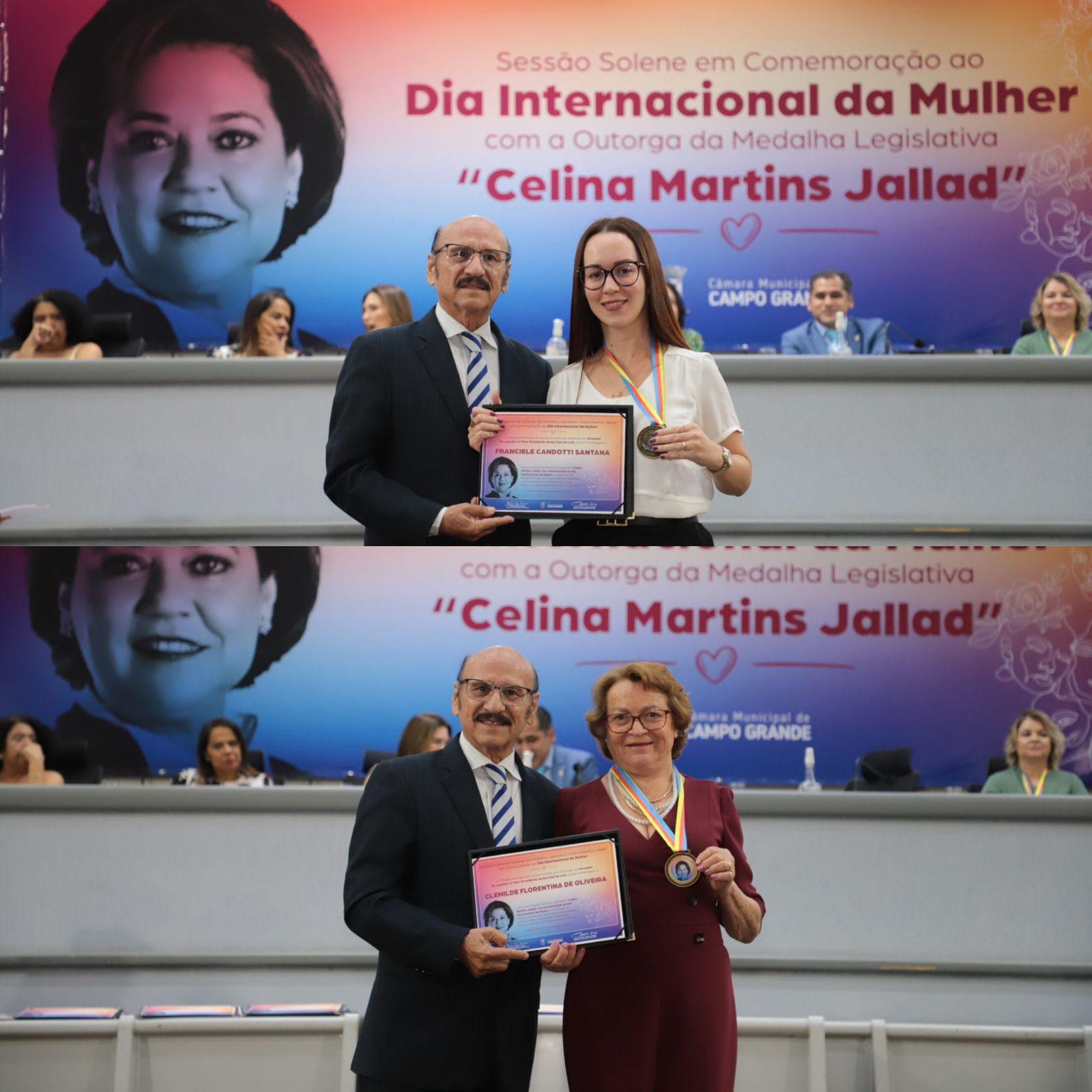 Vereador Dr. Loester entrega honrarias em homenagem ao Dia Internacional da Mulher.