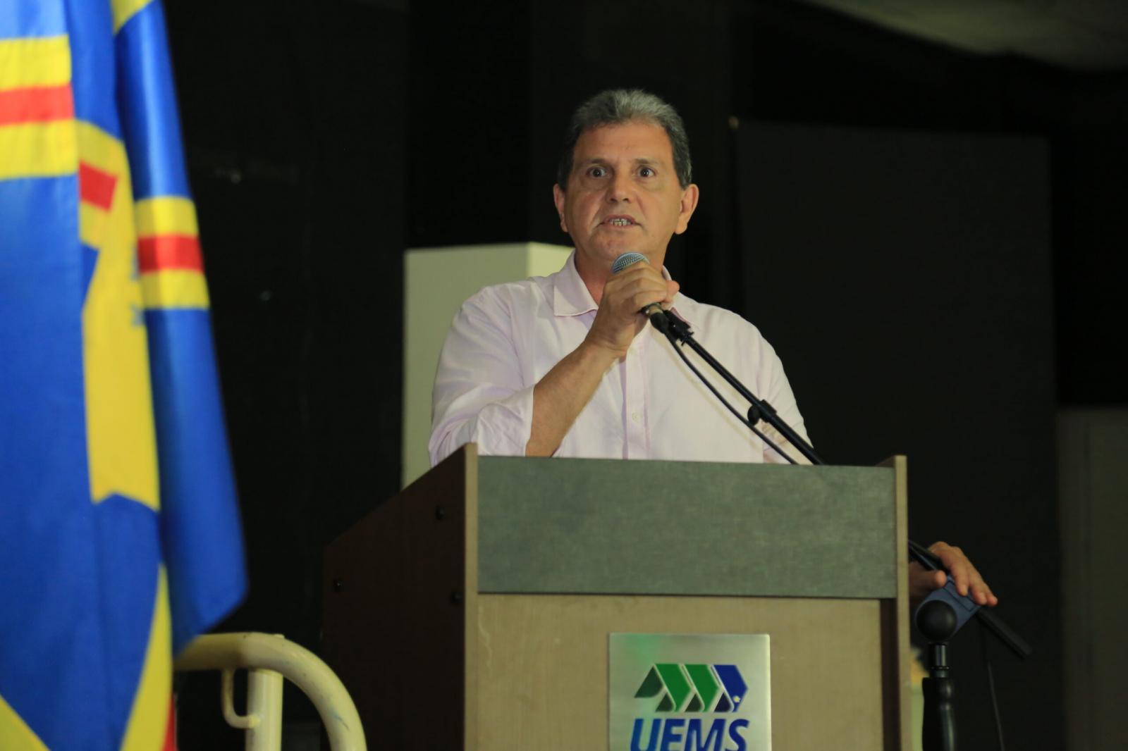 Vereador Prof. João Rocha participa do lançamento do Projeto “UMA – Universidade da Maturidade” da UEMS.