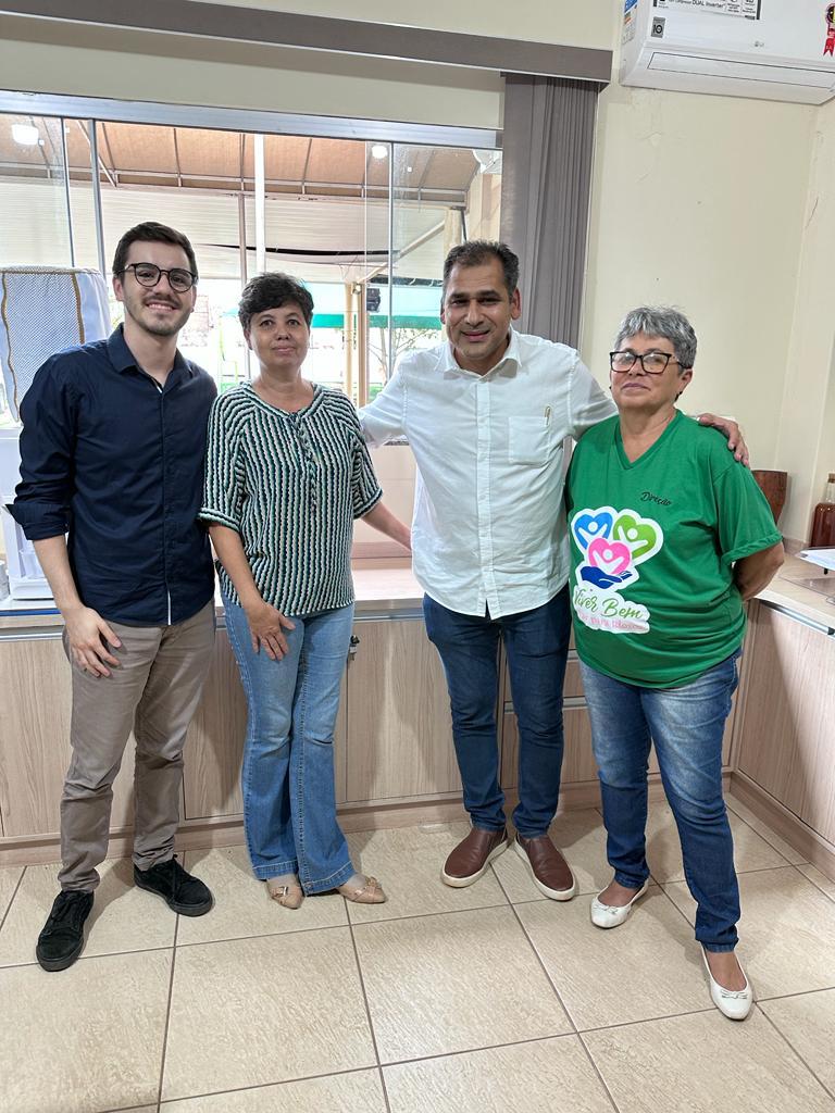 Betinho ressalta serviço de acolhimento a idosos e projeta parceria para 2024.