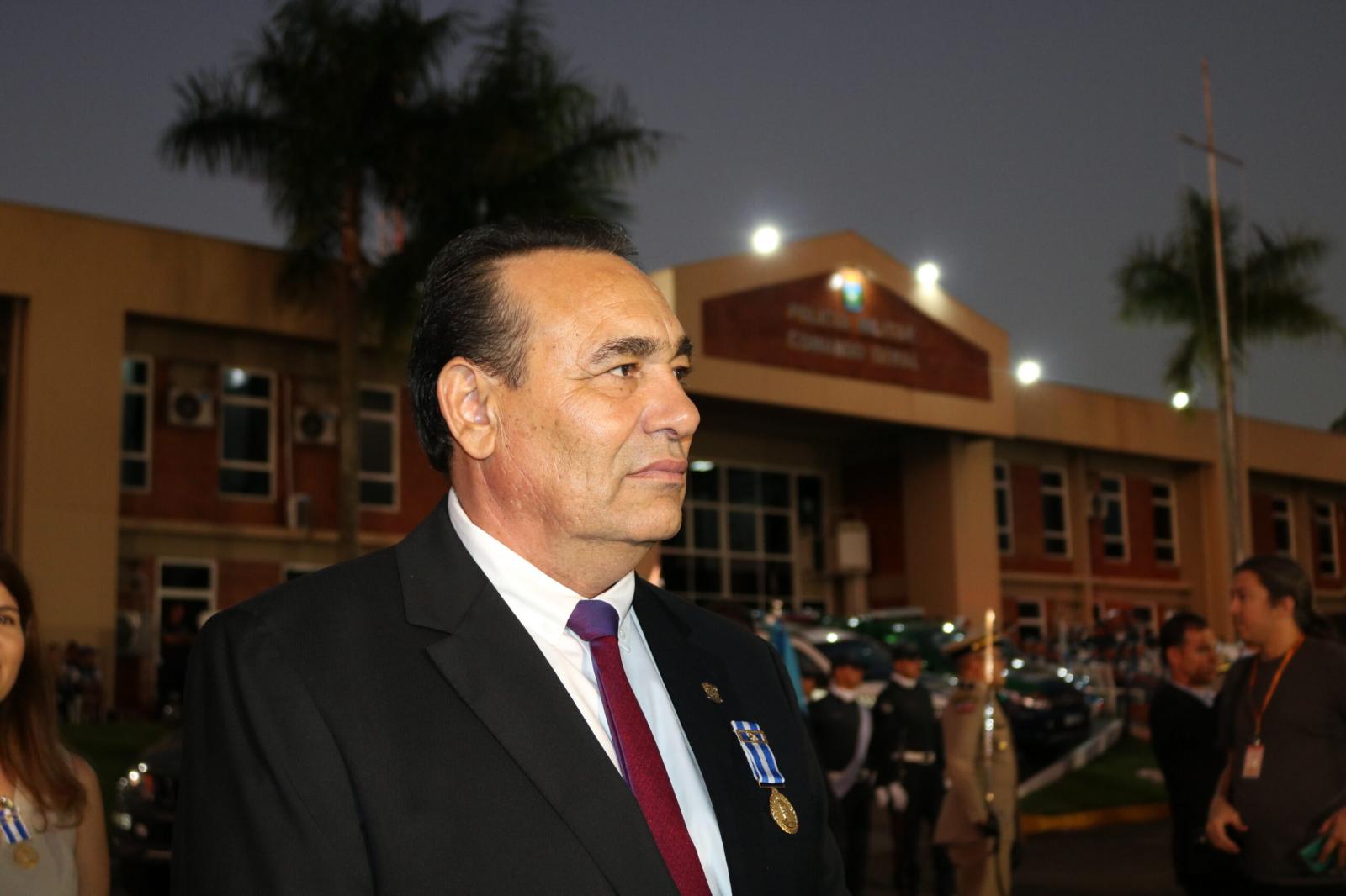 Por sua luta em favor da segurança pública, vereador Carlão recebe maior honraria da Sejusp, a Medalha Tiradentes.