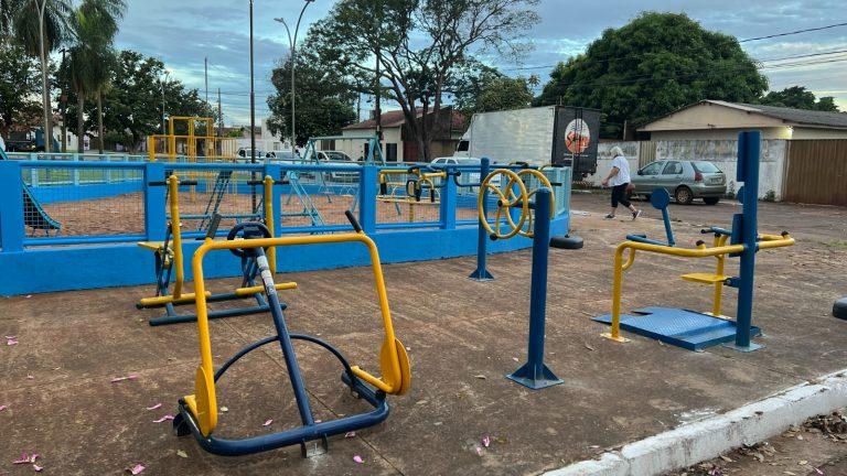 PREFEITURA INAUGURA ACADEMIA AO LIVRE NO JARDIM DAS HORTÊNSIAS E VILA PIRATININGA.