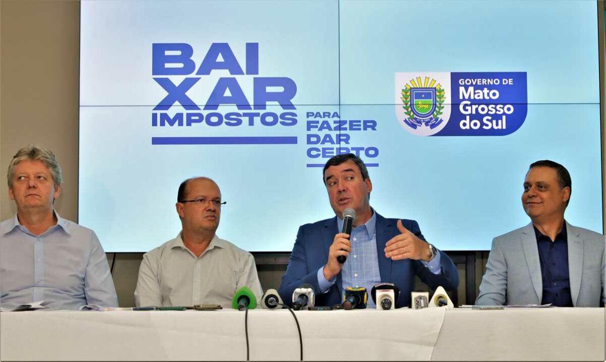 Pacote do Governador Eduardo  Riedel prevê R$ 150 milhões em reduções de ICMS, IPVA e taxas. Pacote do Governador Eduardo  Riedel prevê R$ 150 milhões em reduções de ICMS, IPVA e taxas.