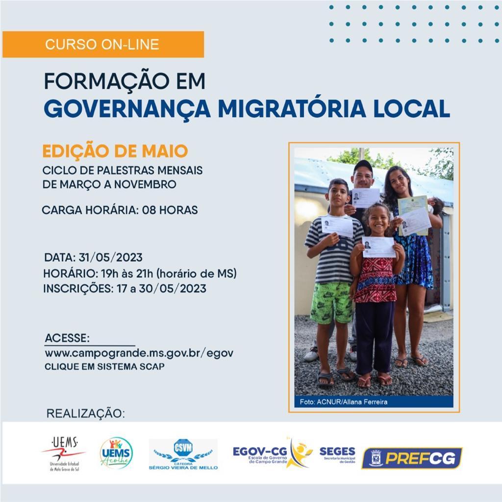 PREFEITURA PROMOVE CURSO SOBRE TRANSPARÊNCIA E ACESSO À INFORMAÇÃO PARA MIGRANTES INTERNACIONAIS.