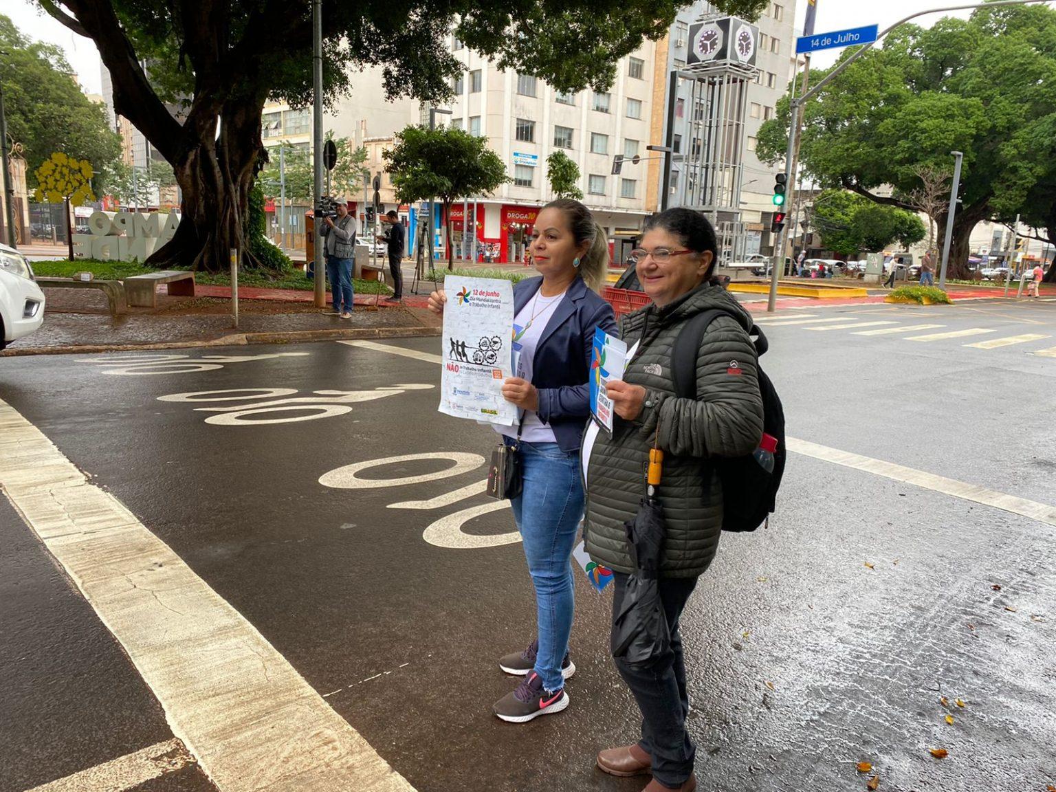 SAS REALIZA MOBILIZAÇÃO DE ENFRETAMENTO NO DIA MUNDIAL CONTRA O TRABALHO INFANTIL.