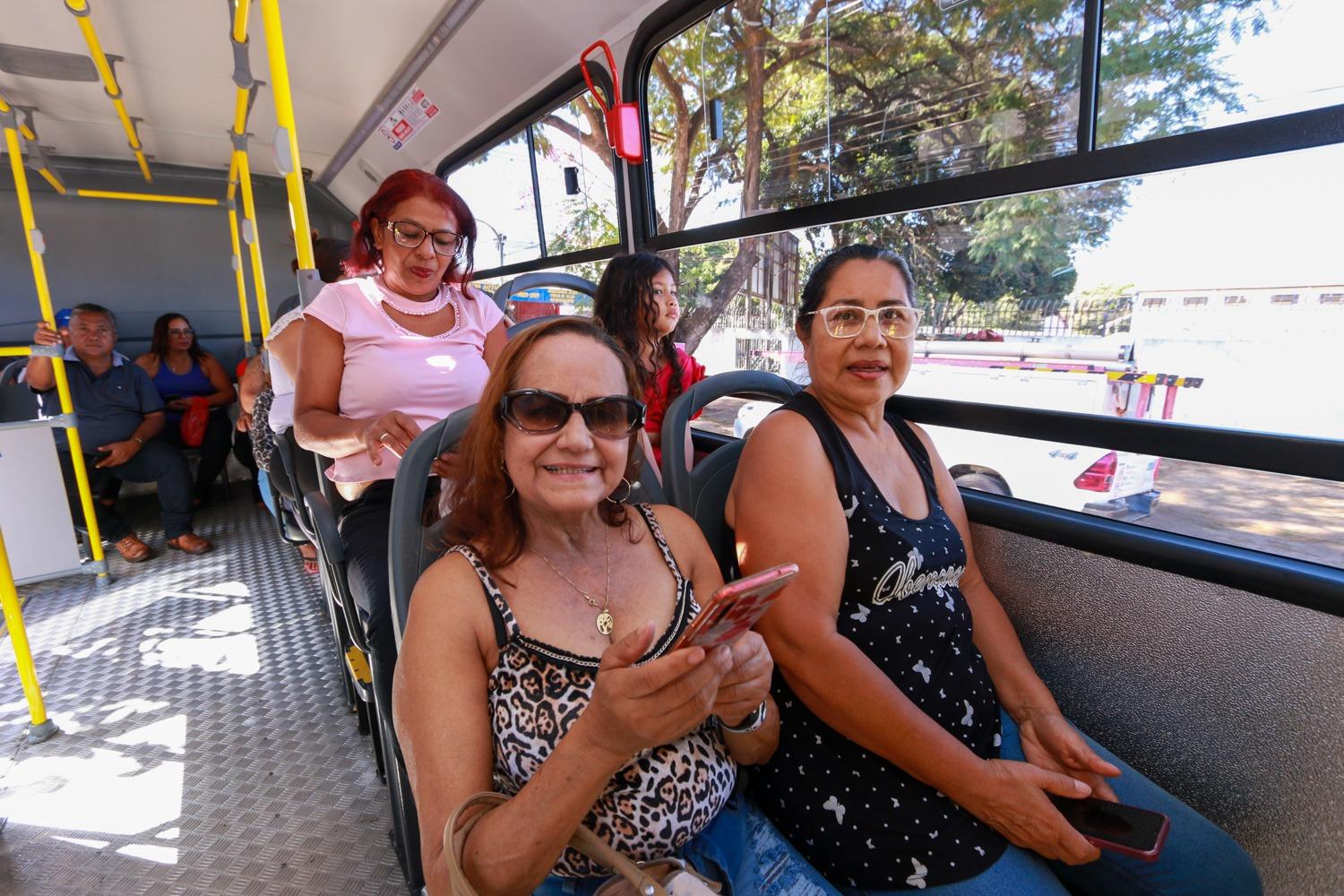 Com novos ônibus, Prefeitura garante mais segurança e conforto aos usuários do transporte público da Capital.