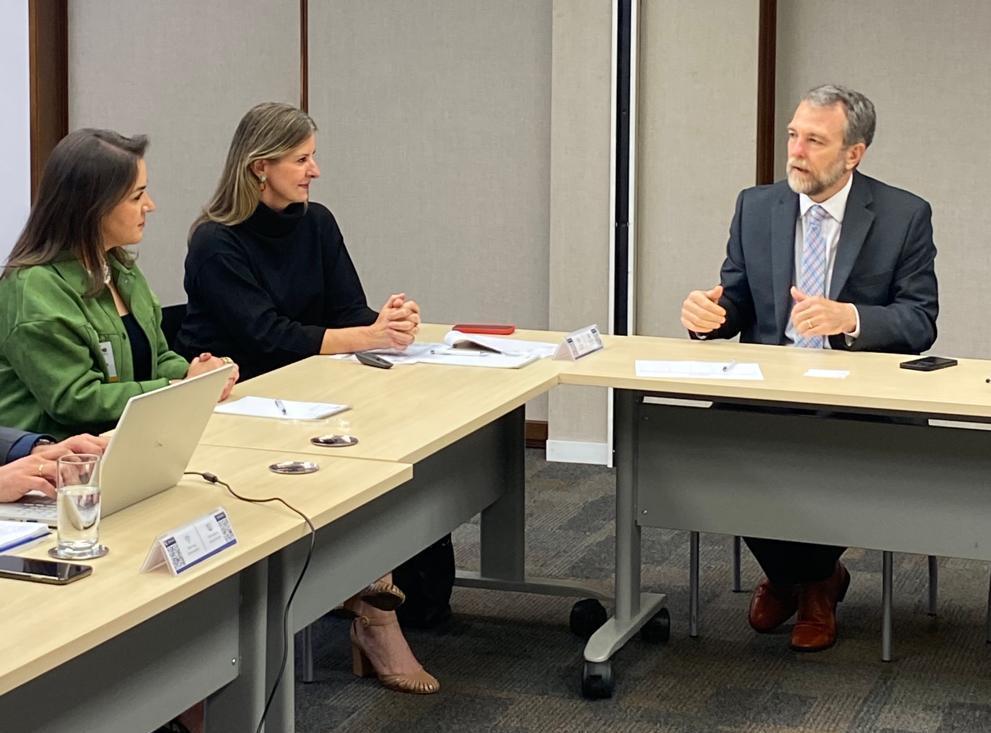 Em Brasília, prefeita Adriane Lopes apresenta ao BID os resultados das obras de requalificação do Centro.