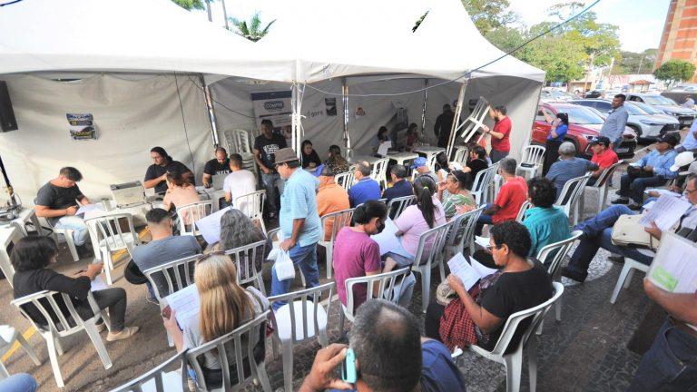 Em ação voltada para o público acima dos 50 anos, Funsat atende mais de 180 pessoas no Mercadão Municipal.