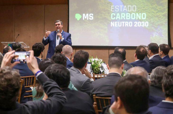 Governador Eduardo Riedel apresenta projetos com R$ 5,5 bilhões de investimentos no MS Day em São Paulo