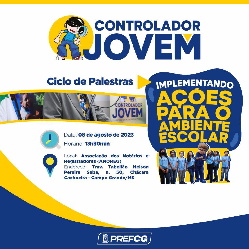 Prefeitura Realiza Curso De Formação Para Participantes Do Projeto Controlador Jovem 2023.
