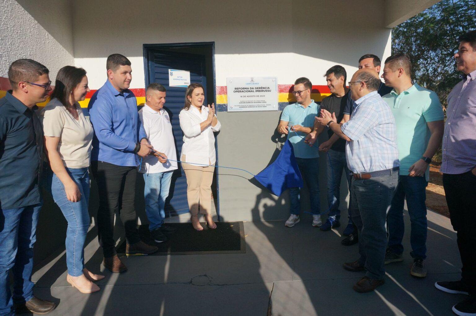 Entrega da Revitalização da Gerência Operacional da GCM da Região do Imbirussu.