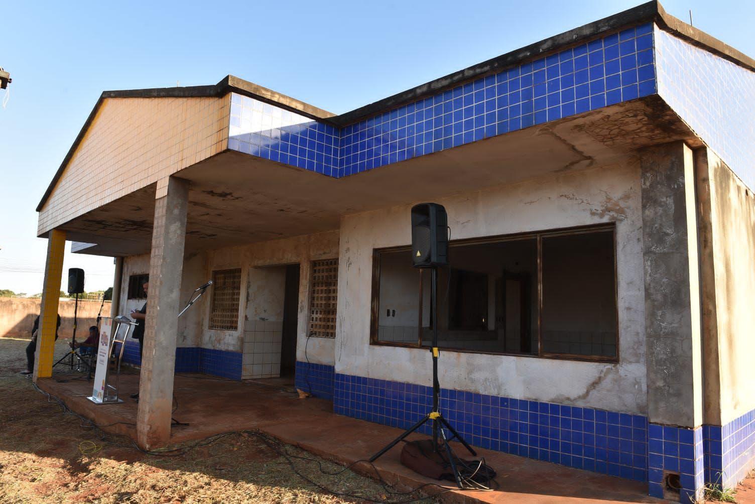 Prefeitura retoma obras da Emei do Jardim Inapólis nesta quarta-feira.