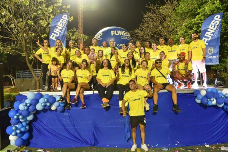 Aulão do Movimenta Campo Grande reúne quase 2 mil pessoas no Belmar Fidalgo e leva emoção aos visitantes.