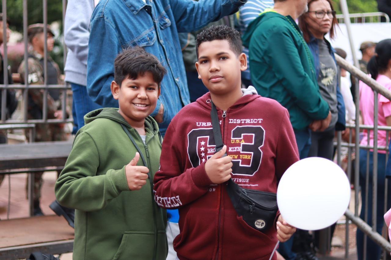 Com público de 18 mil pessoas, desfile cívico marca comemoração dos 124 anos de Campo Grande.