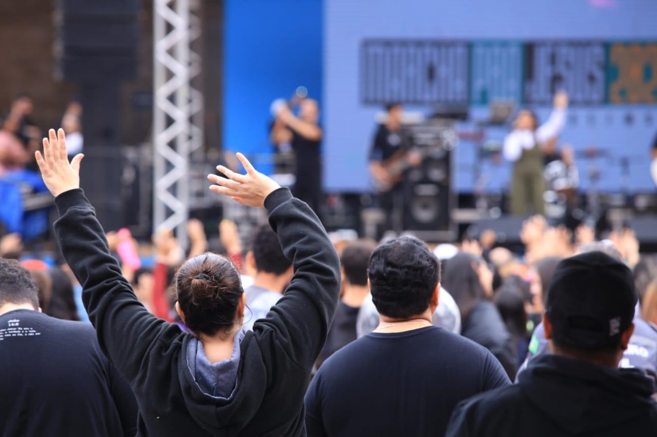 Marcha para Jesus chega a 35ª edição e encerra programação no dia do aniversário de Campo Grande.