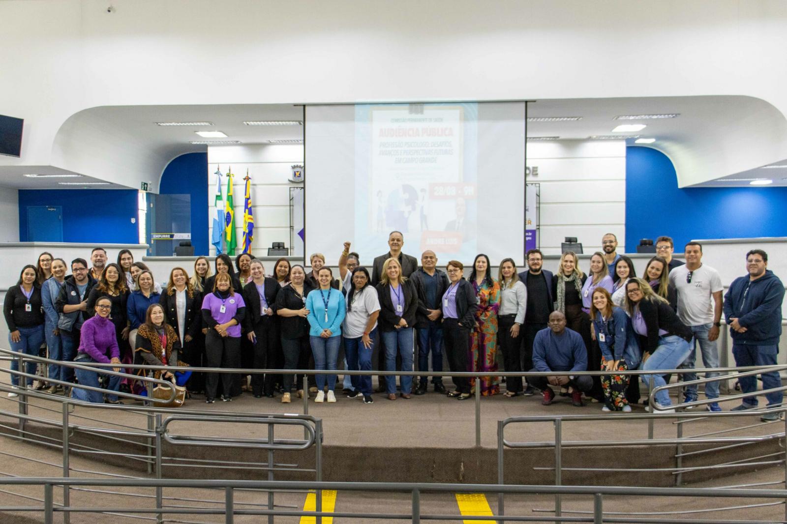 Audiência Pública discute desafios e perspectivas da profissão de psicólogo em Campo Grande. 