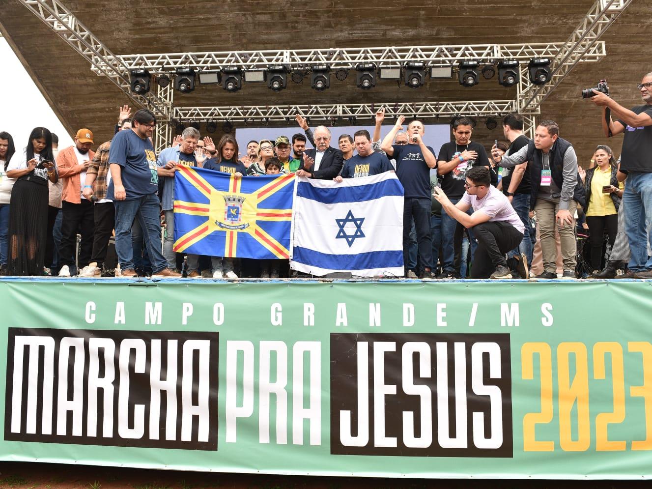 Marcha para Jesus chega a 35ª edição e encerra programação no dia do aniversário de Campo Grande.