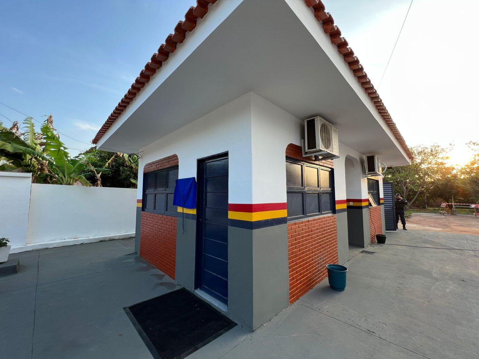 Prefeitura inaugura prédio da Divisão Operacional da GCM no distrito de Anhanduí. Prefeitura inaugura prédio da Divisão Operacional da GCM no distrito de Anhanduí.