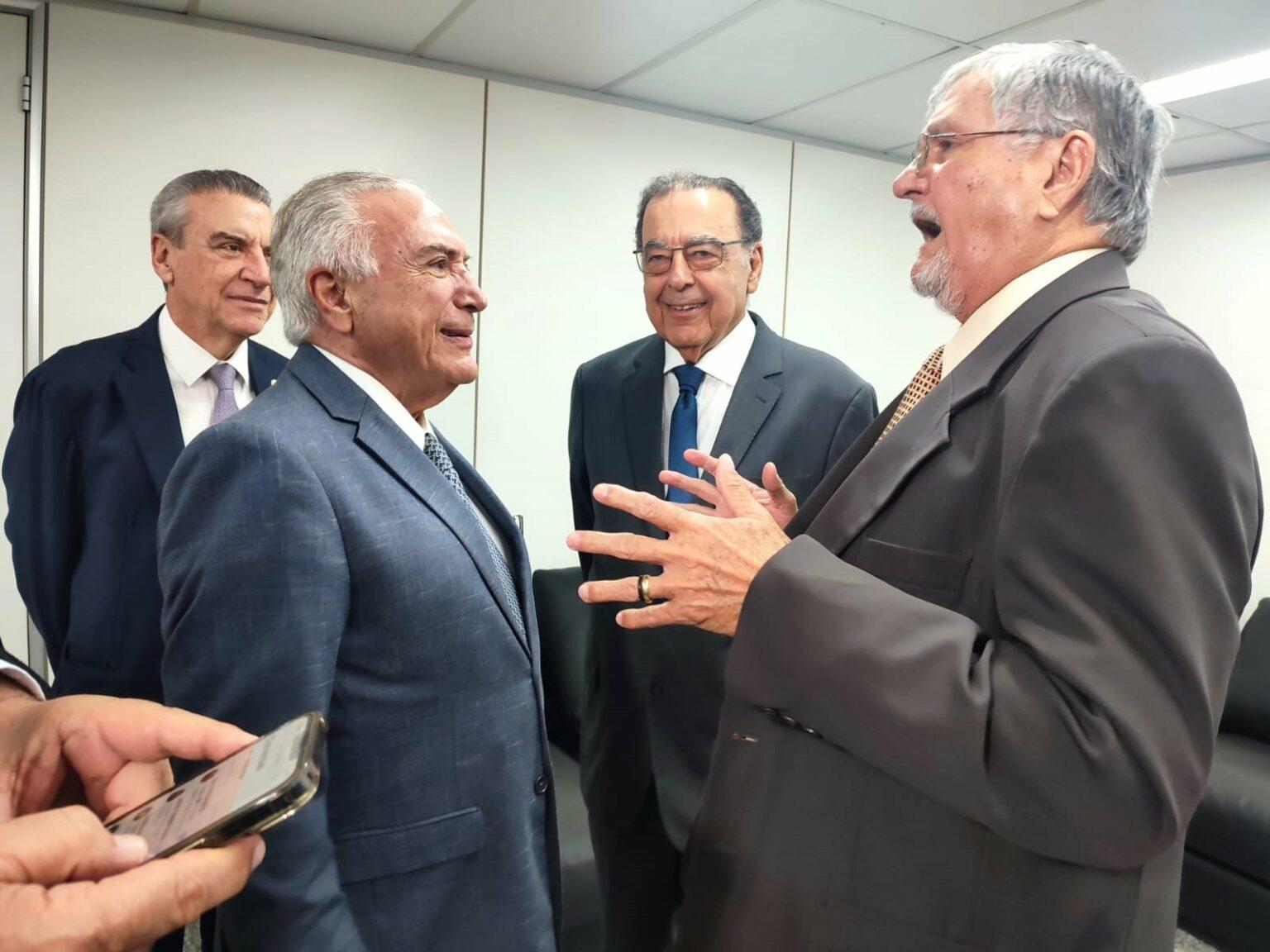 Zeca do PT encontra Temer e Simone anuncia licitação de R$ 300 milhões da Rota Bioceânica.