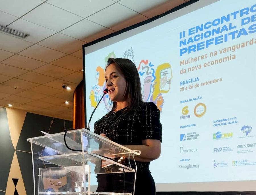 Prefeita Adriane Lopes participa em Brasília de debate sobre políticas de Cuidado e se reúne com integrantes da bancada federal.