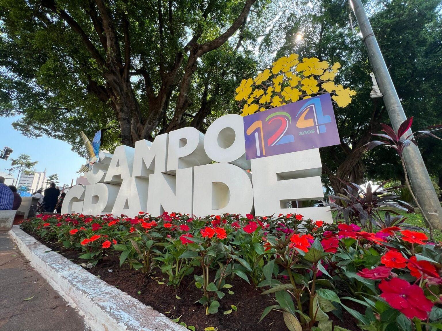 Confira a programação desta quarta-feira (06) do calendário dos 124 anos de Campo Grande.