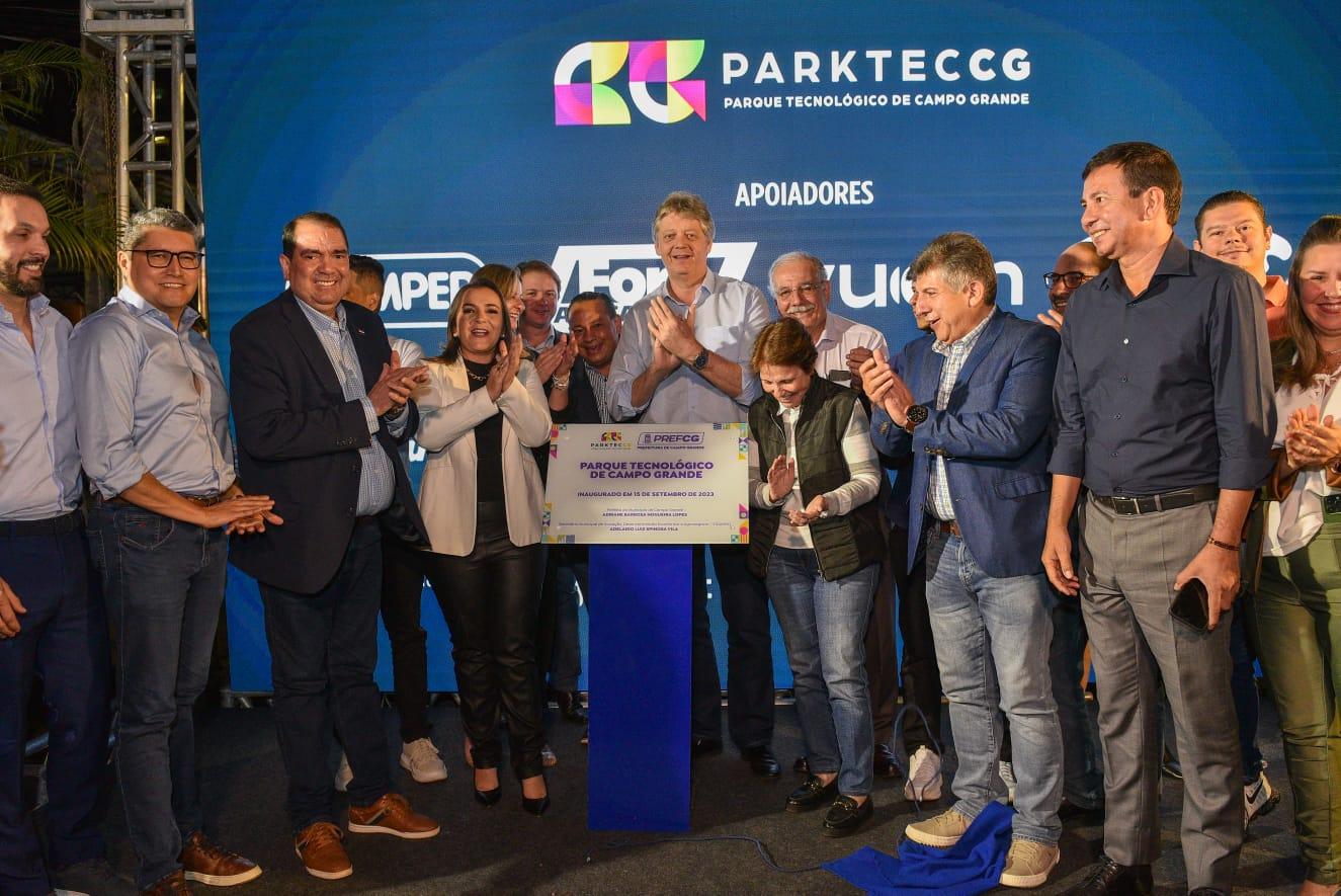Inauguração do Parktec CG marca o começo de uma Era de Inovação em Campo Grande.