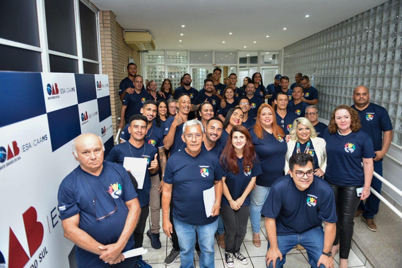 Superação marca a formatura de alunos da 5ª Turma de Coordenadores de Comunidades Terapêuticas.