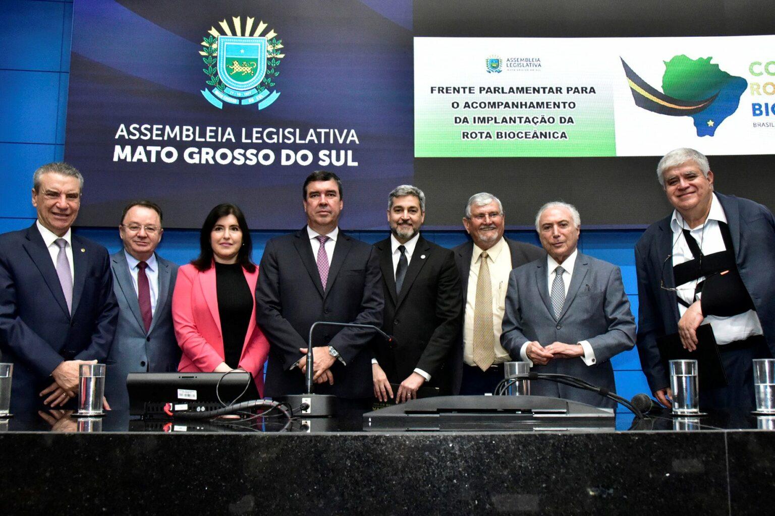 Zeca do PT encontra Temer e Simone anuncia licitação de R$ 300 milhões da Rota Bioceânica.