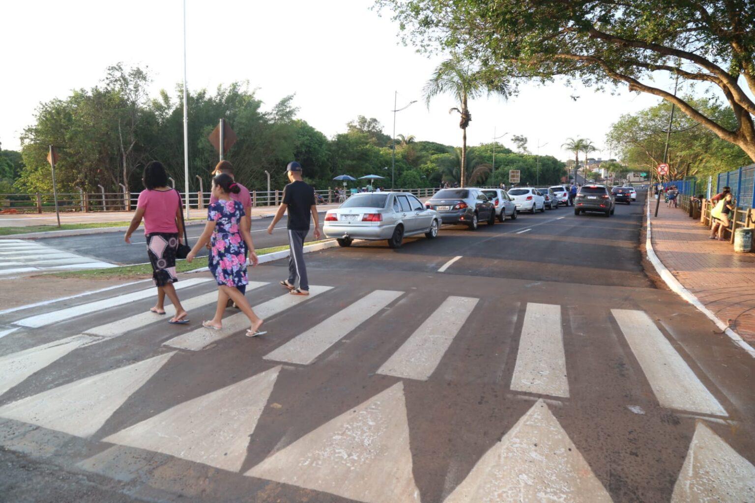 Com a obra na Avenida Filinto Muller concluída, Lago do Amor volta a ser espaço de lazer e integração das famílias.