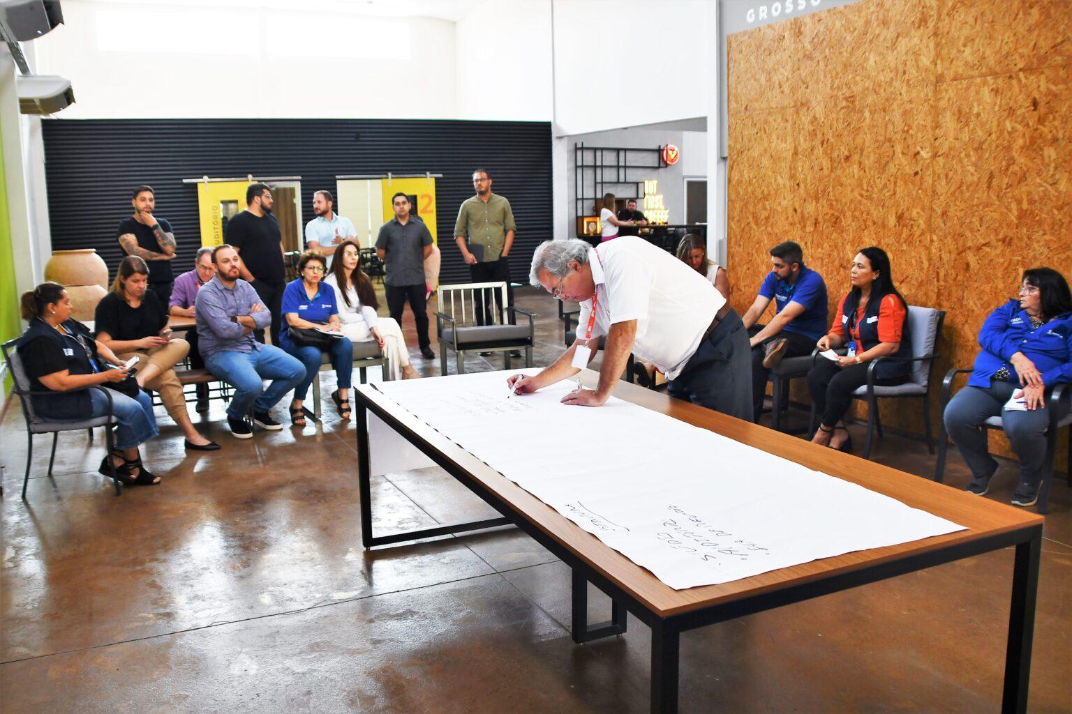 ParkTecCG realiza primeira reunião estratégica de consultoria com o Parque de Inovação Tecnológica de São José dos Campos.