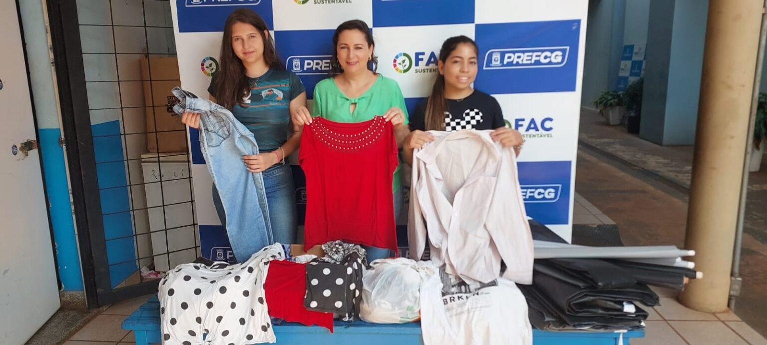 Após campanha solidária, alunos do curso de química da UFMS fazem doação ao FAC.