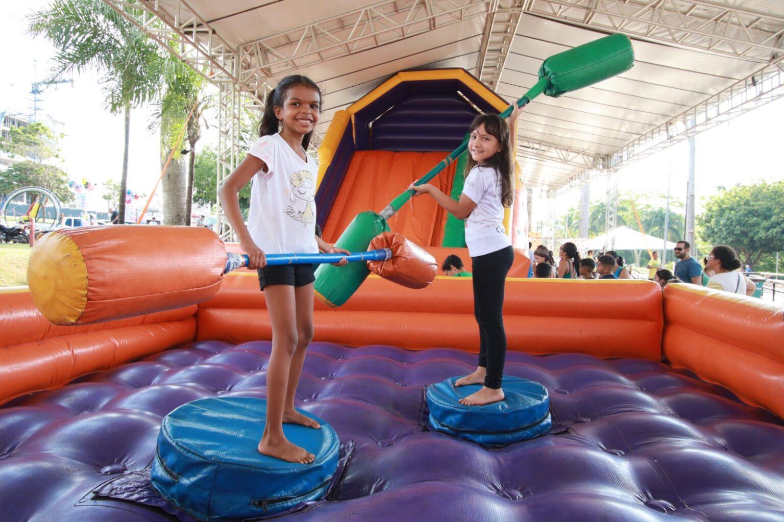 Milhares de famílias se preparam para um feriadão divertido na Vila Morena em Campo Grande. Milhares de famílias se preparam para um feriadão divertido na Vila Morena em Campo Grande.